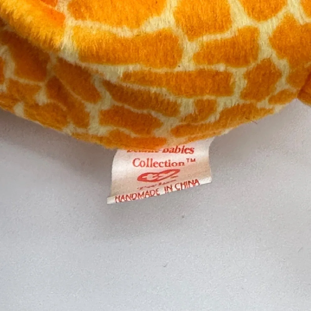 Vintage Ty Beanie Babies Twigs the Giraffe 1995 Plush Toy